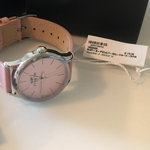Coach pink watch - Picture 3 of 7